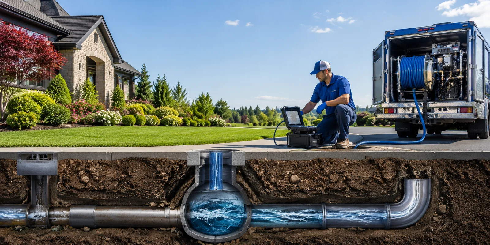 Drainage restoration information for Henriette, MN